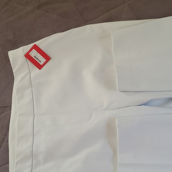 NWT Spanx Womens On-the-Go Slim Straight Ankle Pant 20372R Classic White size XL - Picture 3 of 10